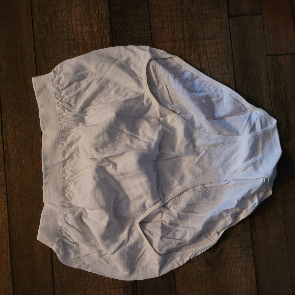 Lg Sample White Panties Nwot - Picture 2 of 2